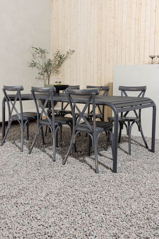 Venture Home Borneo Rektangulär Matgrupp