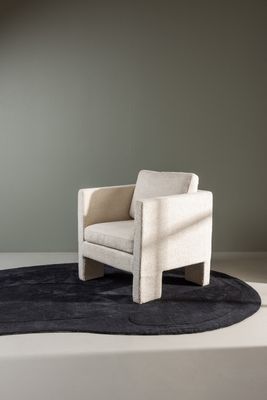 Venture Home Enard Matta - Exklusiv Svart Ullmatta