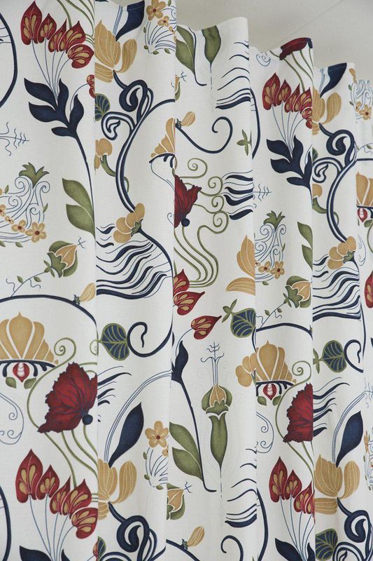Svanefors José Gardin Blå 135x240 cm