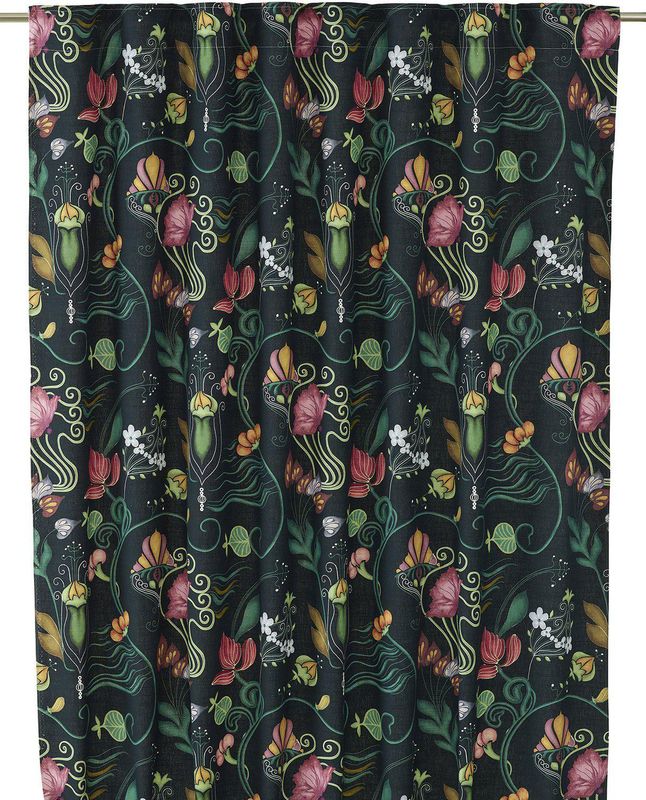 Svanefors José Gardin Svart 135x240 cm