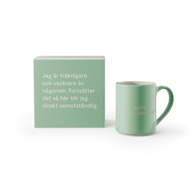 Design House Stockholm Astrid  Lindgren Ljusgrön mugg Nr. 7