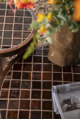 By Boo Sidobord TiledUp Brun