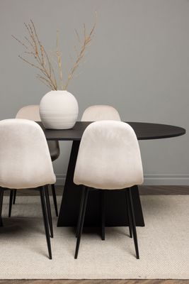 Venture Home Matgrupp Bootcut med stolar Polar