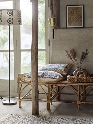 Bloomingville Selita Golvlampa, Svart, Metall