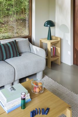 Hübsch Mush Bordslampa Hög Mörkgrön