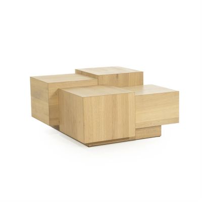 Eleonora Soffbord Quinten Fyrkantig - Natur