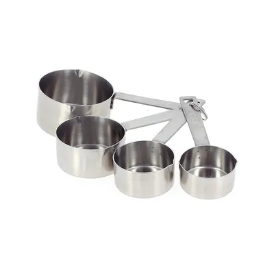 De Buyer måttsats 60-250 ml 4 delar Rostfritt stål