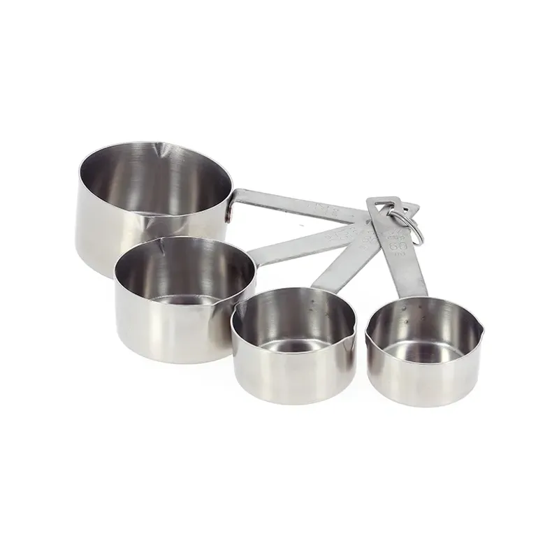 De Buyer måttsats 60-250 ml 4 delar Rostfritt stål