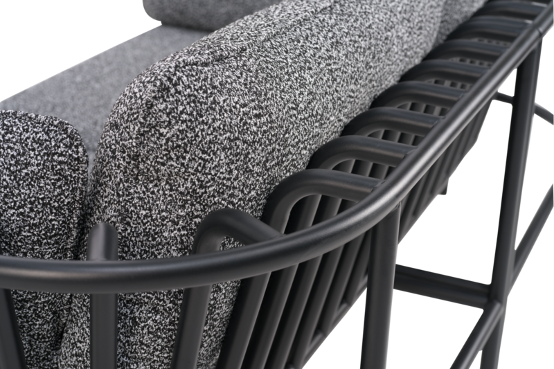 Brafab Collier Fåtölj Svart / Teddy Black