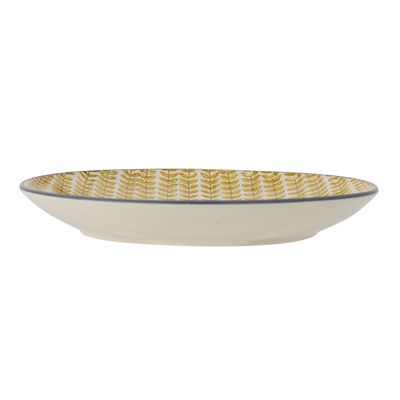 Creative Collection Maple Tallrik, Gul, Stengods - 6-pack