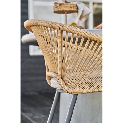 House Nordic Novella Matstol Beige 2 st