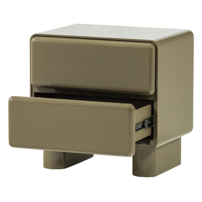 WOOOD Lustra Byrå/Nattduksbord Grön Högblank