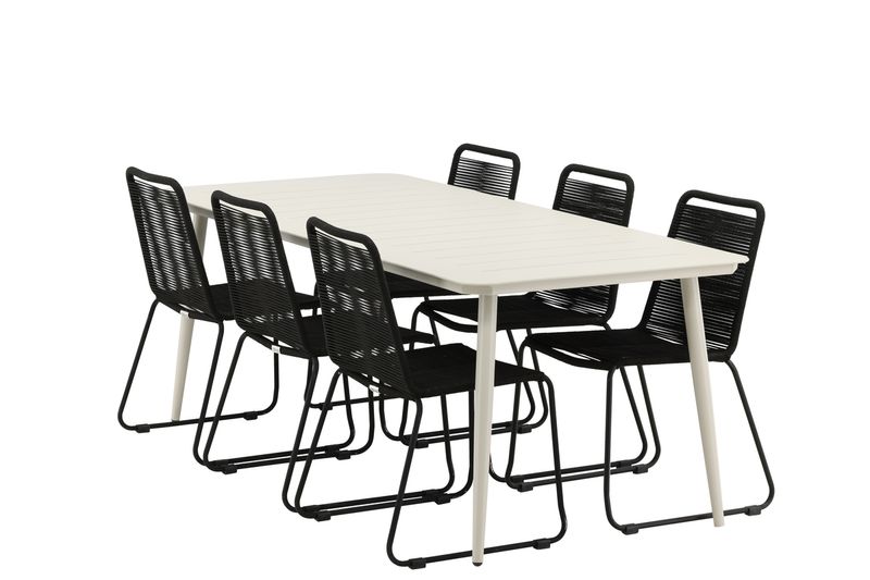 Venture Home Lina Rektangulär Matgrupp