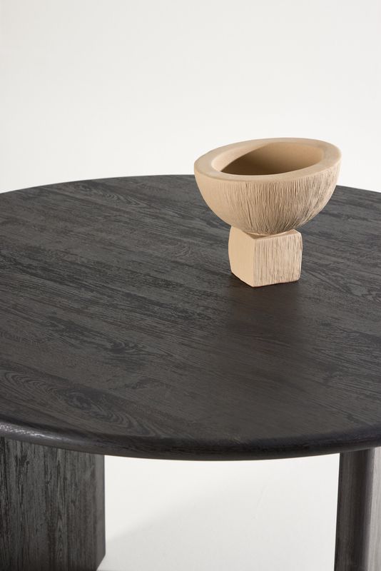 Vind Collection Björholmen Matbord - Svart, Ø120 cm