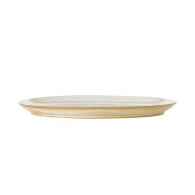 Bloomingville Paula Tallrik, Natur, Stengods - 8-pack