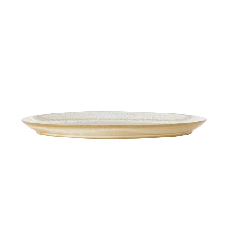 Bloomingville Paula Tallrik, Natur, Stengods - 8-pack