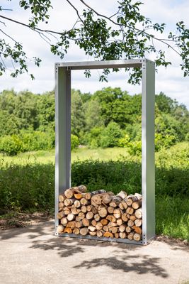 Venture Home Mombasa Vedstaplare i Silver