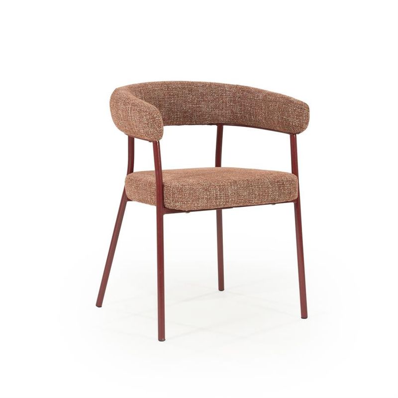 By Boo Yovi - Burgundy Röd Matstol