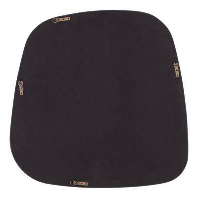 WOOOD Norea Spegel 90x90 cm Högblank Sand