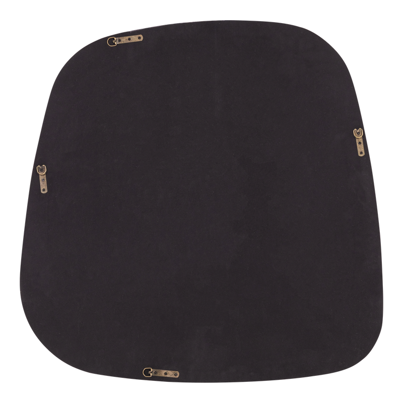 WOOOD Norea Spegel 90x90 cm Högblank Sand