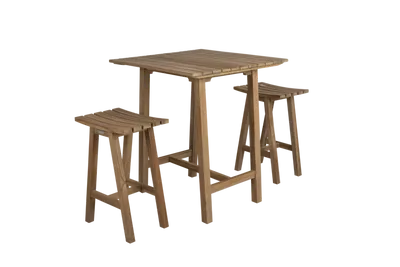 Brafab Keros Barstol i Naturlig Teak