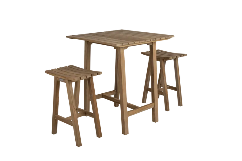 Brafab Keros Barstol i Naturlig Teak