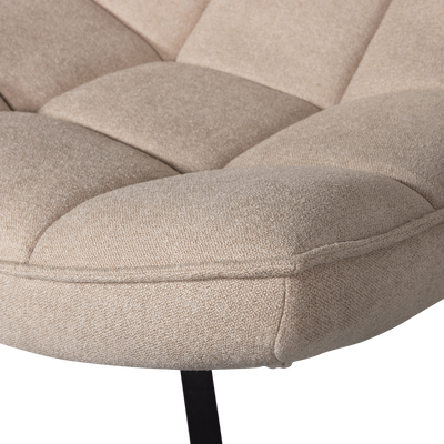 WOOOD Maudi Svängbar Fåtölj - Naturlig