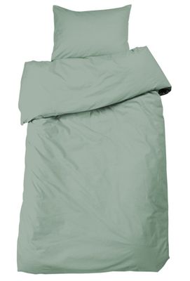 Redlunds Elton Påslakanset Antikgrön 150x210 cm