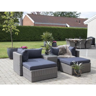 House Nordic Rossi Loungeset Grå