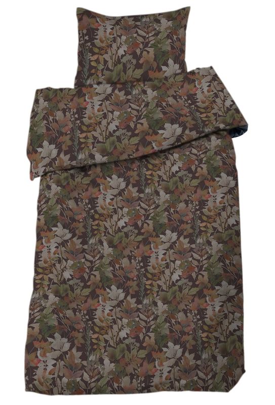 Redlunds Palermo Påslakanset Multi/Mörkbrun 150x210 50x60 cm