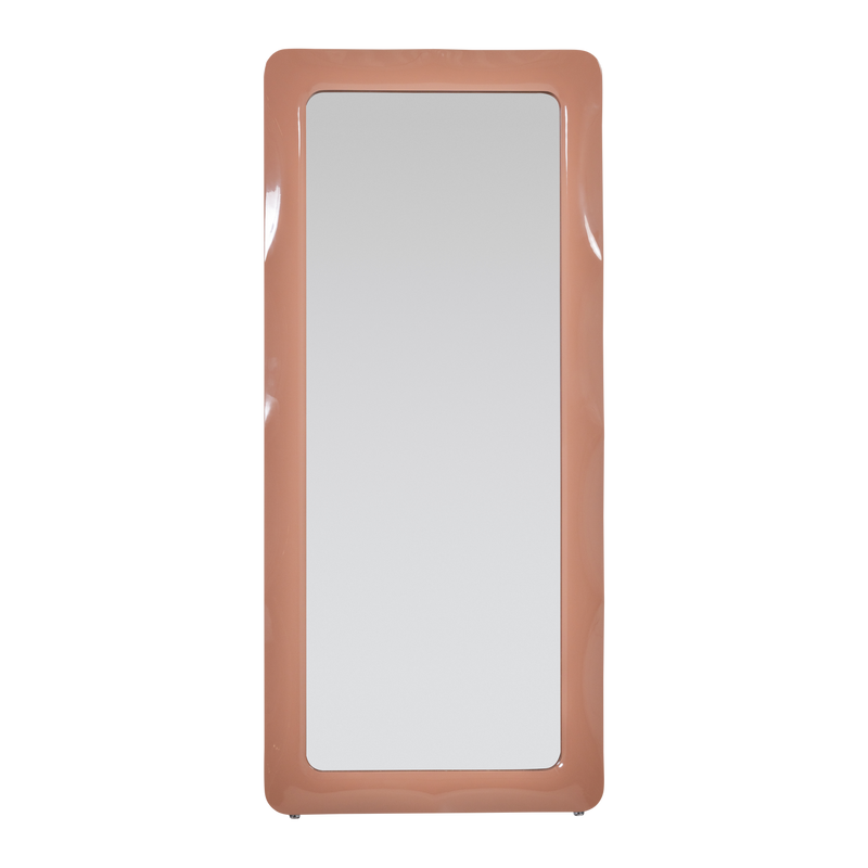 WOOOD Norea Spegel 180x80 cm Trä Högblank Rosa