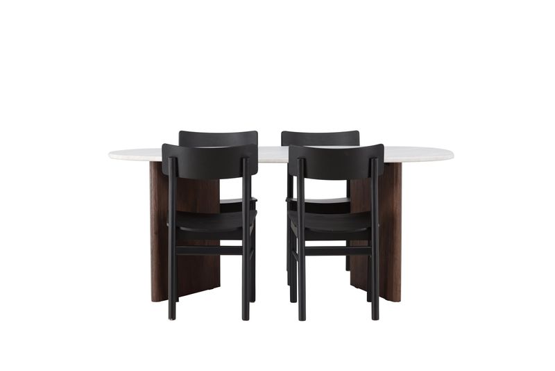 Venture Home Matgrupp Grönvik med stolar Montros