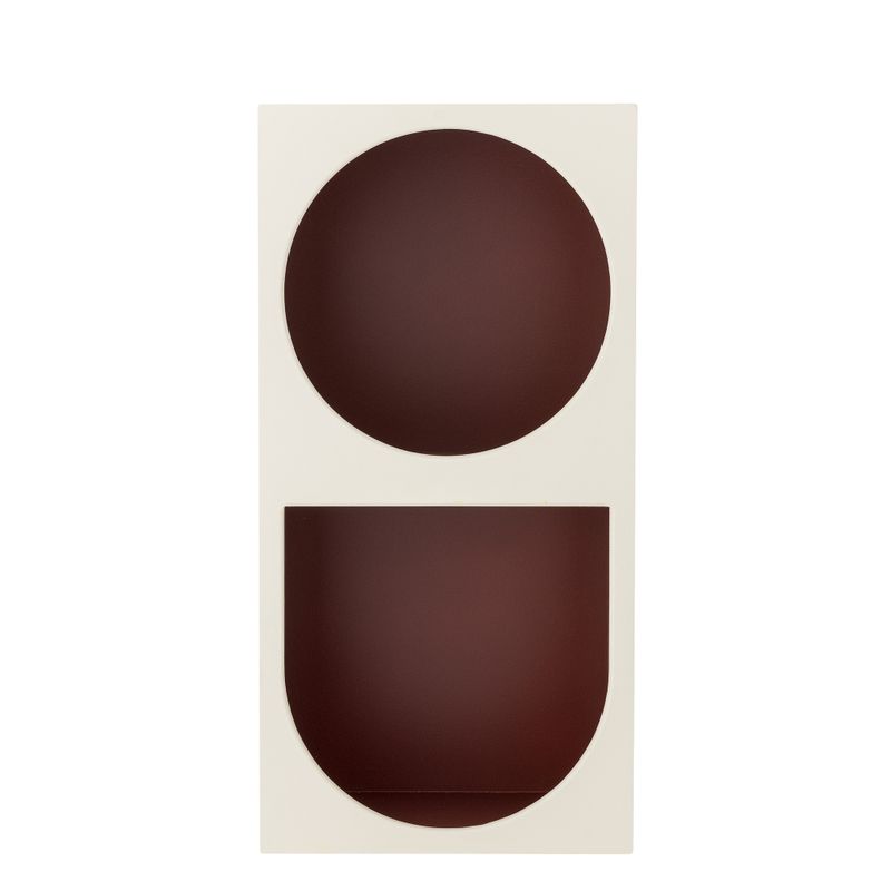 Bloomingville Graphia bokhylla, vit, MDF