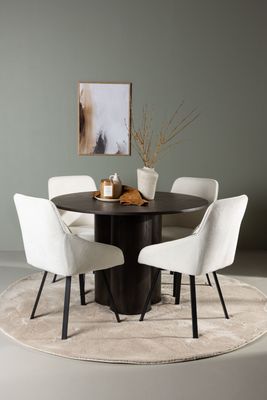 Venture Home Matgrupp Olivia med Stolar Rosie