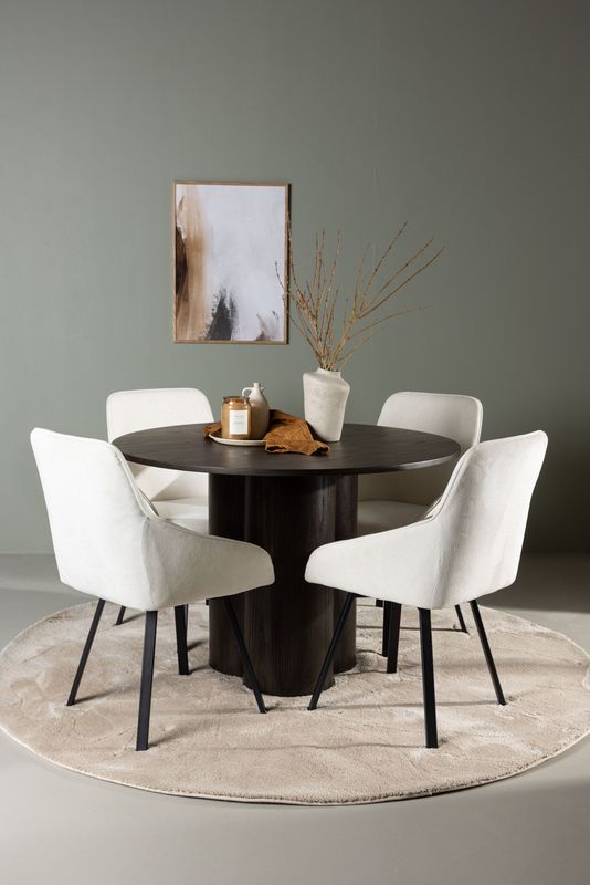 Venture Home Matgrupp Olivia med Stolar Rosie