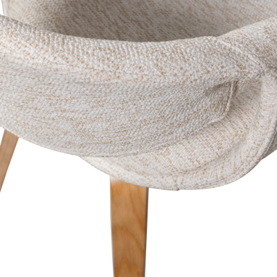 WOOOD Yossi Matstol i Naturligt Trä 2 st