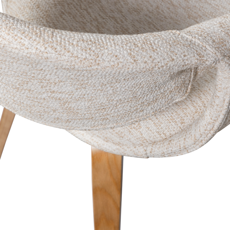 WOOOD Yossi Matstol i Naturligt Trä 2 st