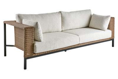 Brafab Shell Soffa Teddy Rice/Black