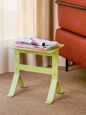 Hübsch Fold Sidobord Ljusgrön 40x30x42cm