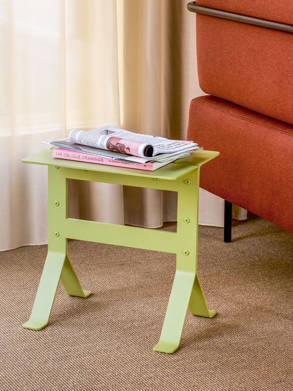 Hübsch Fold Sidobord Ljusgrön 40x30x42cm