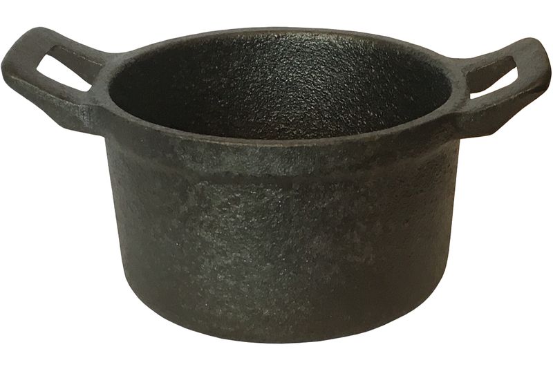 Ronneby Bruk Rund Minigryta 11 cm – Sandgjutet Gjutjärn