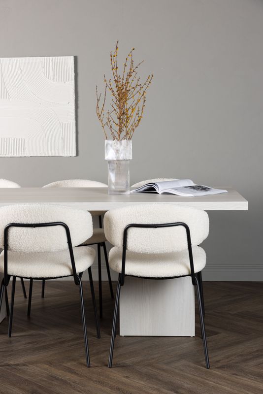 Venture Home Matgrupp Olga med stolarna Chico