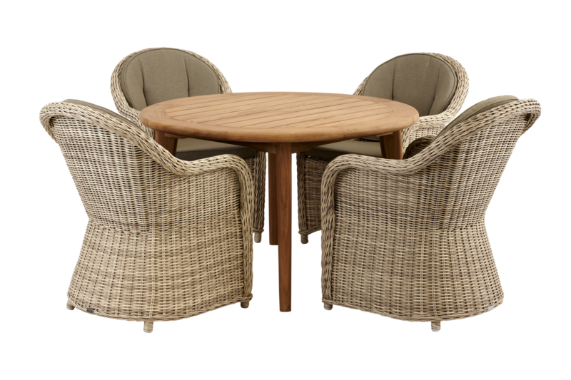 Brafab Lilja Rund Matbord 120 Teak