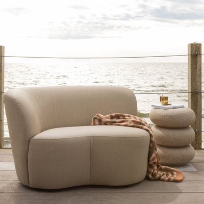 WOOOD Stone Garden Small Soffa Vänster Sand [FSC]