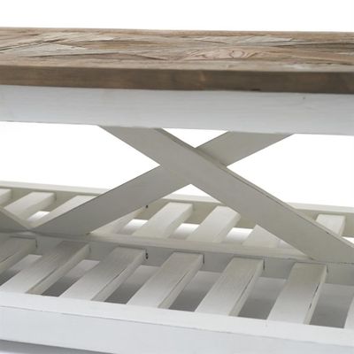 Riviera Maison Chateau Chassigny soffbord 150x70 cm brun