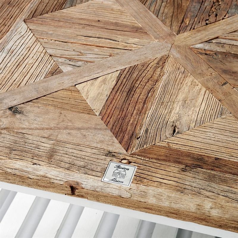 Riviera Maison Chateau Chassigny soffbord 150x70 cm brun