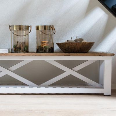 Riviera Maison Chateau Chassigny soffbord 150x70 cm brun