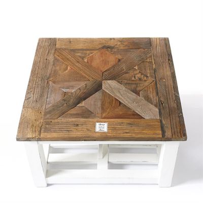 Riviera Maison Chateau Chassigny soffbord 70x70 cm brun