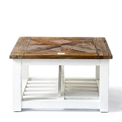 Riviera Maison Chateau Chassigny soffbord 70x70 cm brun