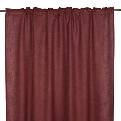 Fondaco Brooklyn Gardinlängder Multiband Röd 2x140x280 cm